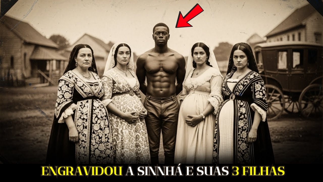 O ESCRAVO que Engravidou a Sinh&aacute; e suas 3 Filhas | Vingan&ccedil;a da Senzala