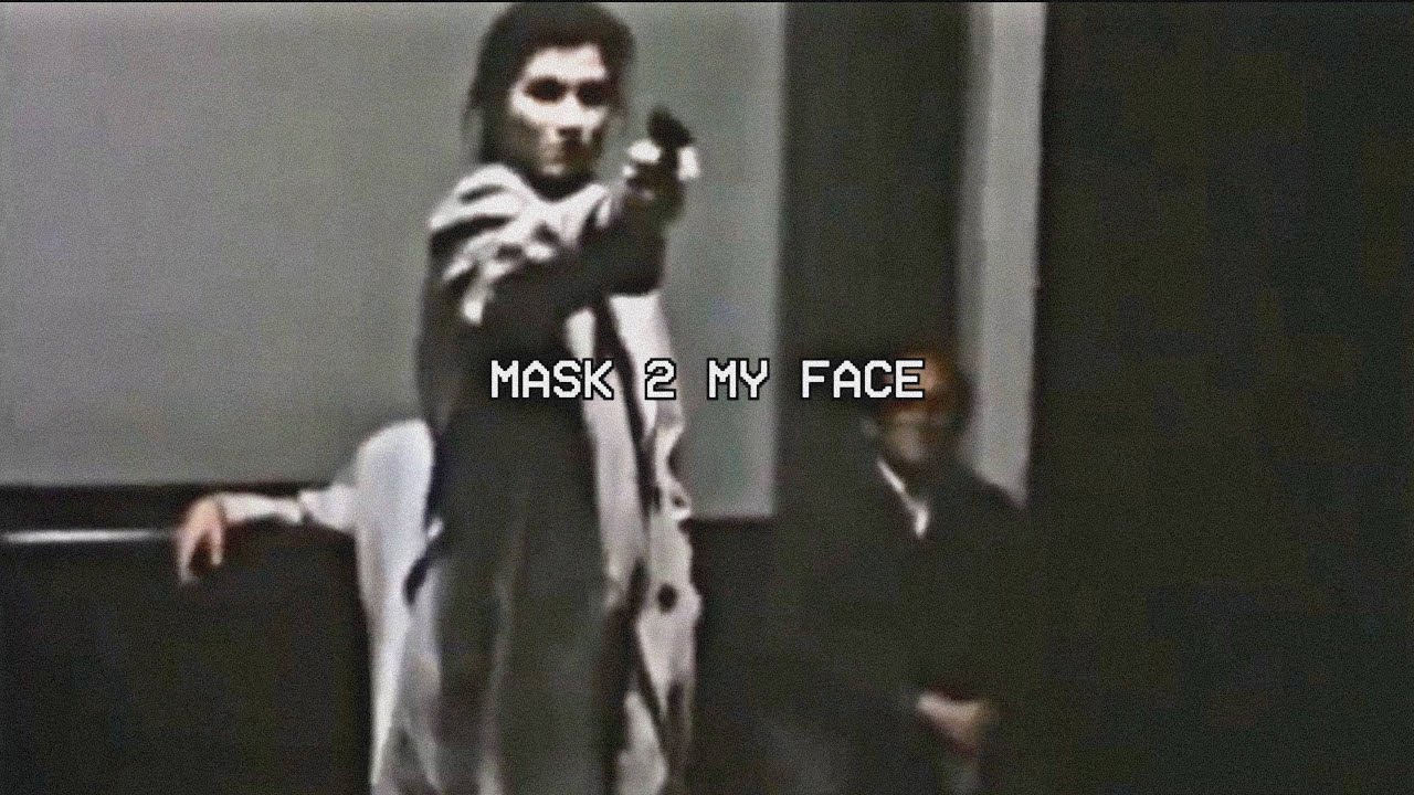 YVNKILLX - MASK 2 MY FACE (feat. $cruffy) (Official Lyric Video, 2025)