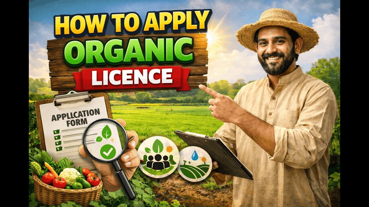 How to get organic certification in India || How to apply organic Licence || Organic farming