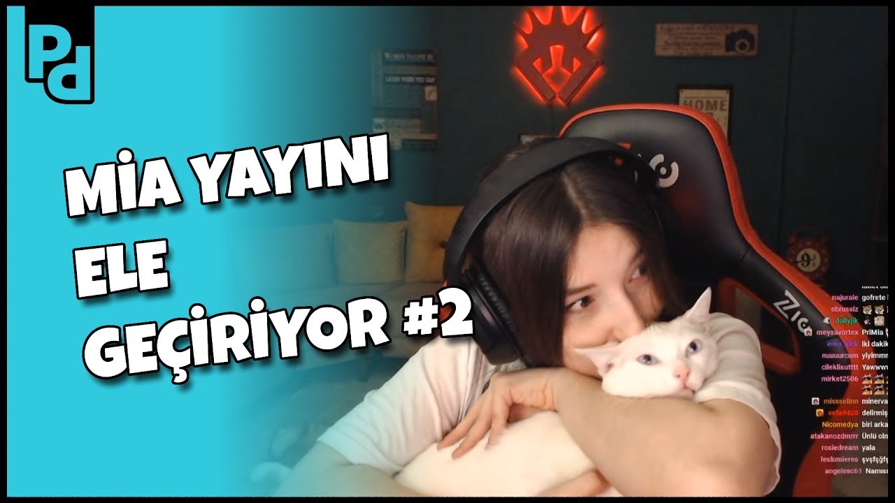 Pqueen - Mia Yayını Ele Geçiriyor #2