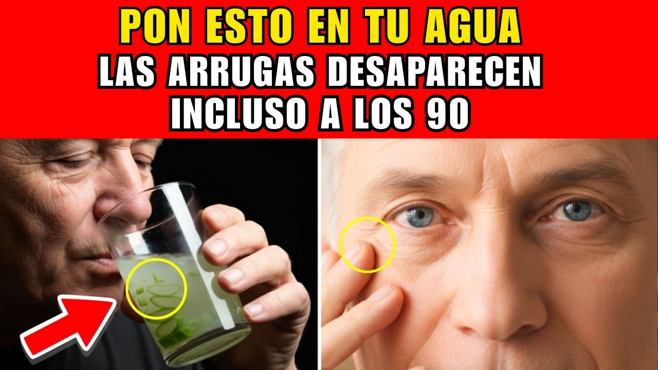 El Secreto del Doctor: 7 Cosas Que Añadir al Agua Para Borrar Arrugas y Regenerar Colágeno