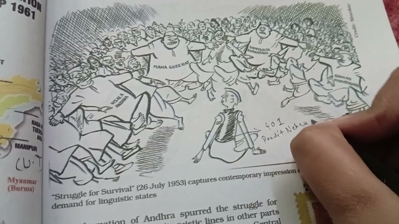 Politics in India since independence|| class 12|| political science|| cartoon part -2 