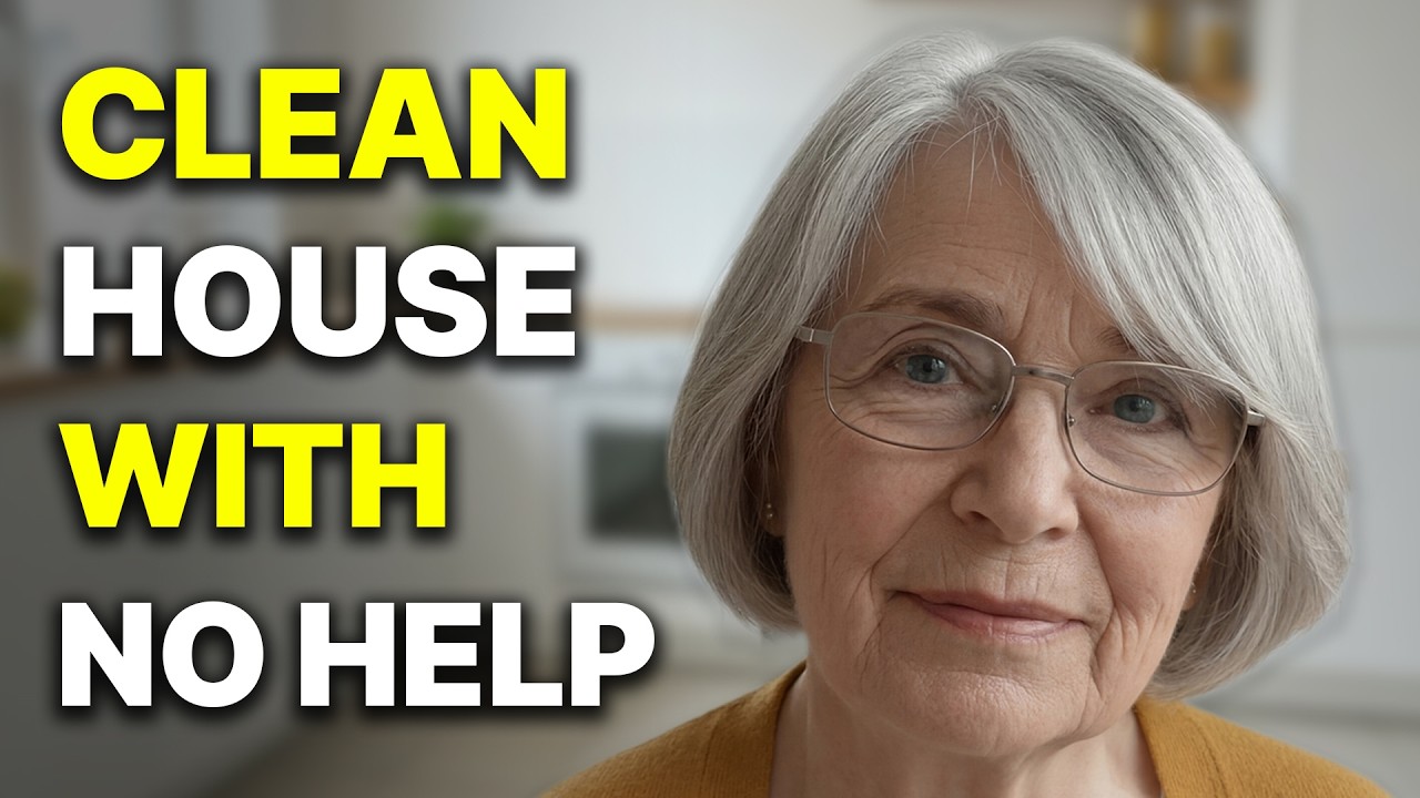 How To Keep A CLEAN HOUSE When You Are a SENIOR LIVING ALONE