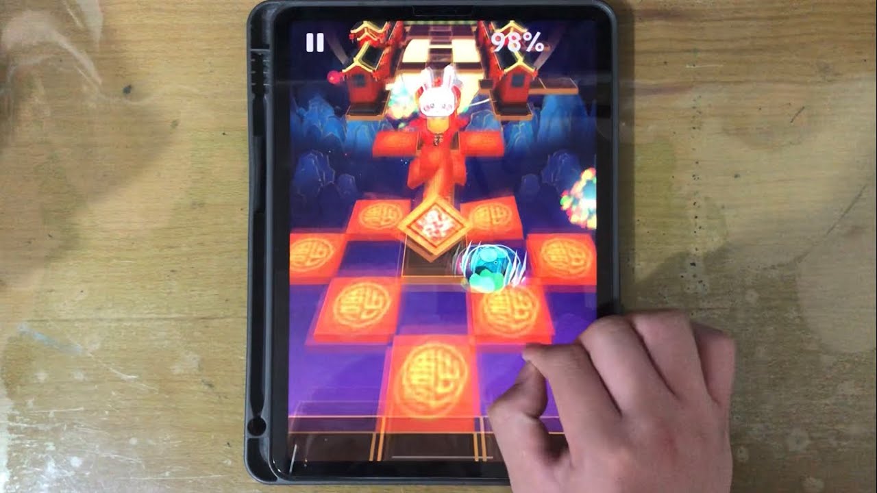 【Rolling Sky】Auspicious Jade Rabbit / 玉兔祥雲 (6★) 100% / All Gems & All Crowns & All Fireworks!!!!!