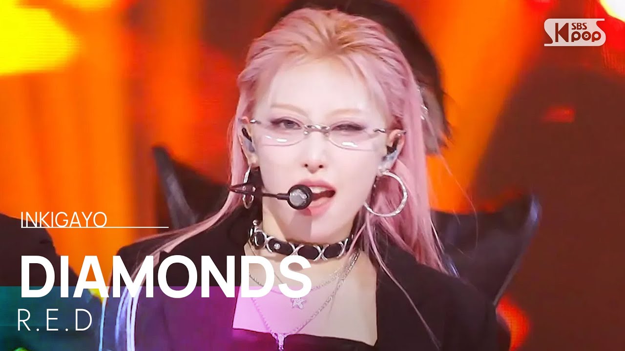 R.E.D - DIAMONDS | SBS 250615 방송