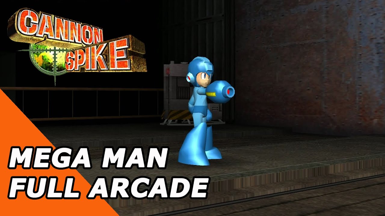 Cannon Spike - Mega Man - Full Arcade/1080p 60fps (4K-IR) Widescreen 16:9/Redream