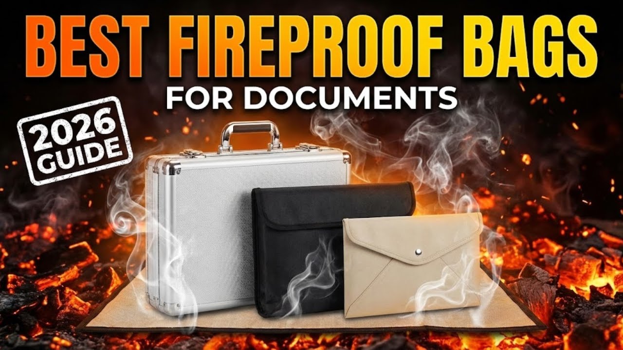 Best Fireproof Bags 2026 &ndash; Top 5 Picks for Home Security & Travel!