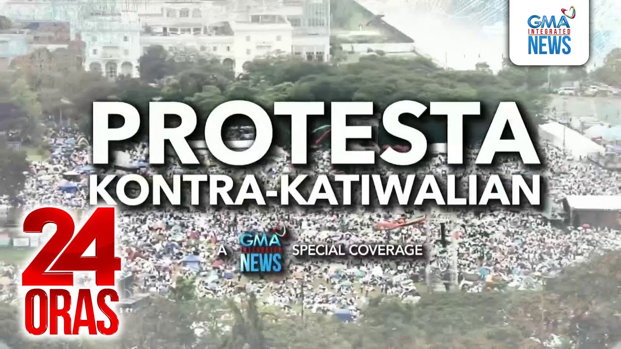 Protesta vs Katiwalian (Nov. 17, 2025) | 24 Oras