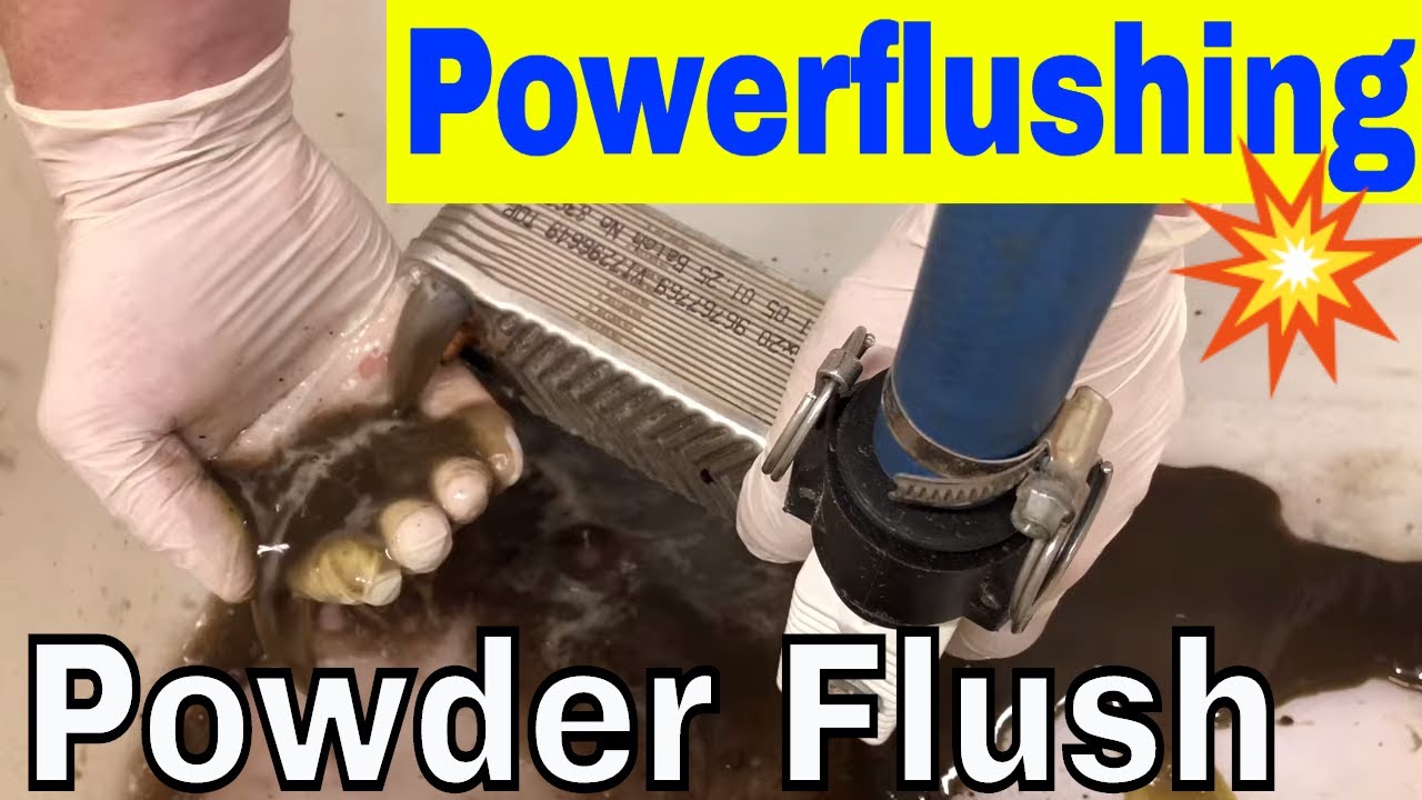 Мощная промывка с помощью гранул - Powderflush