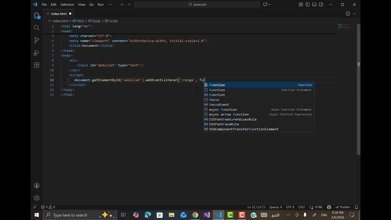 tutorial javascript document part 18