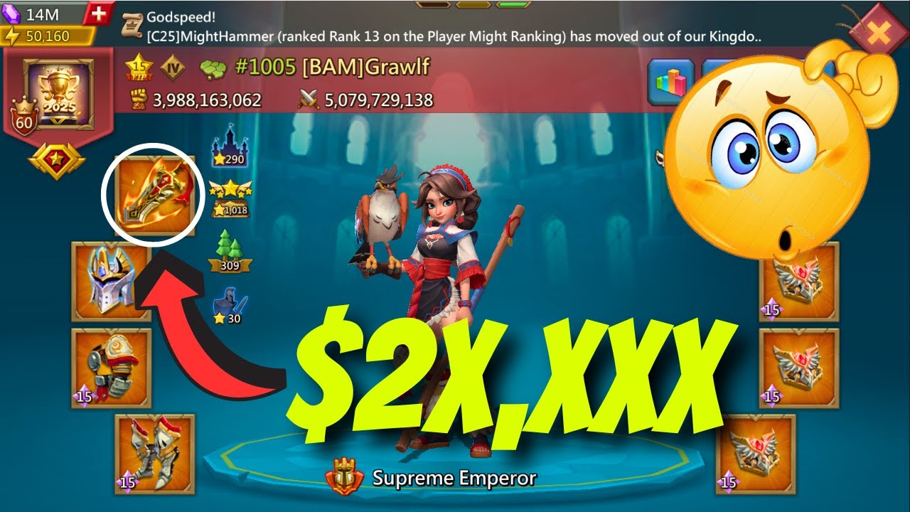 What Really Happened at the Last Emperor?! No Fight… But a $20,000 Bill?! | Lords Mobile