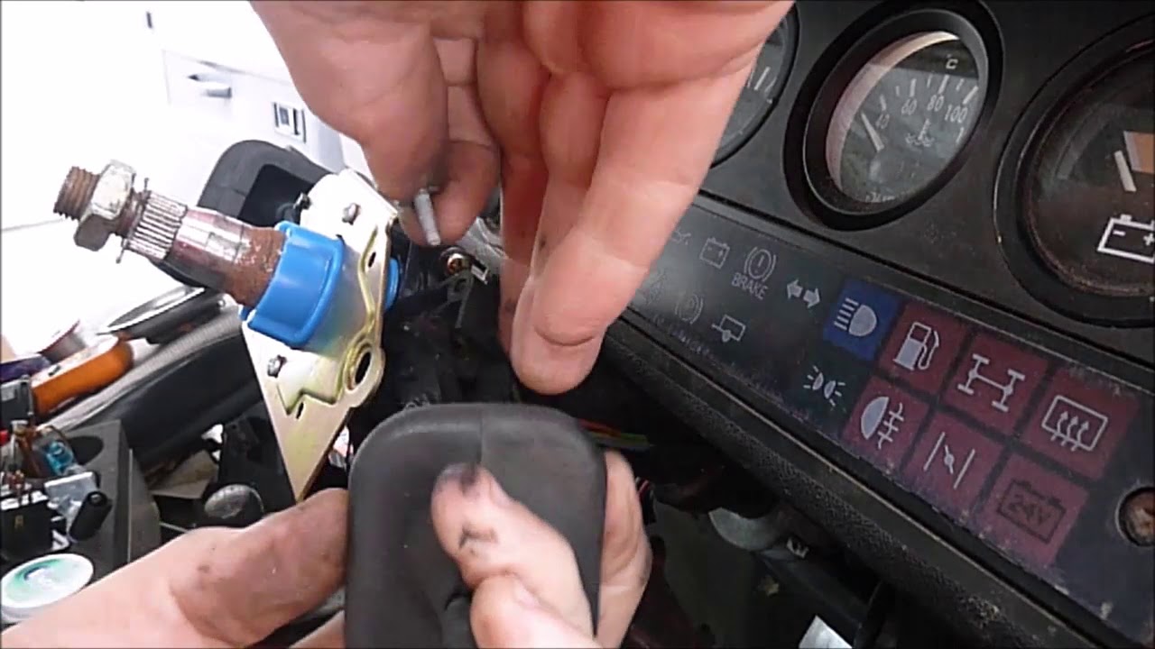 Replacing indicator stalk on 1990 landrover defender