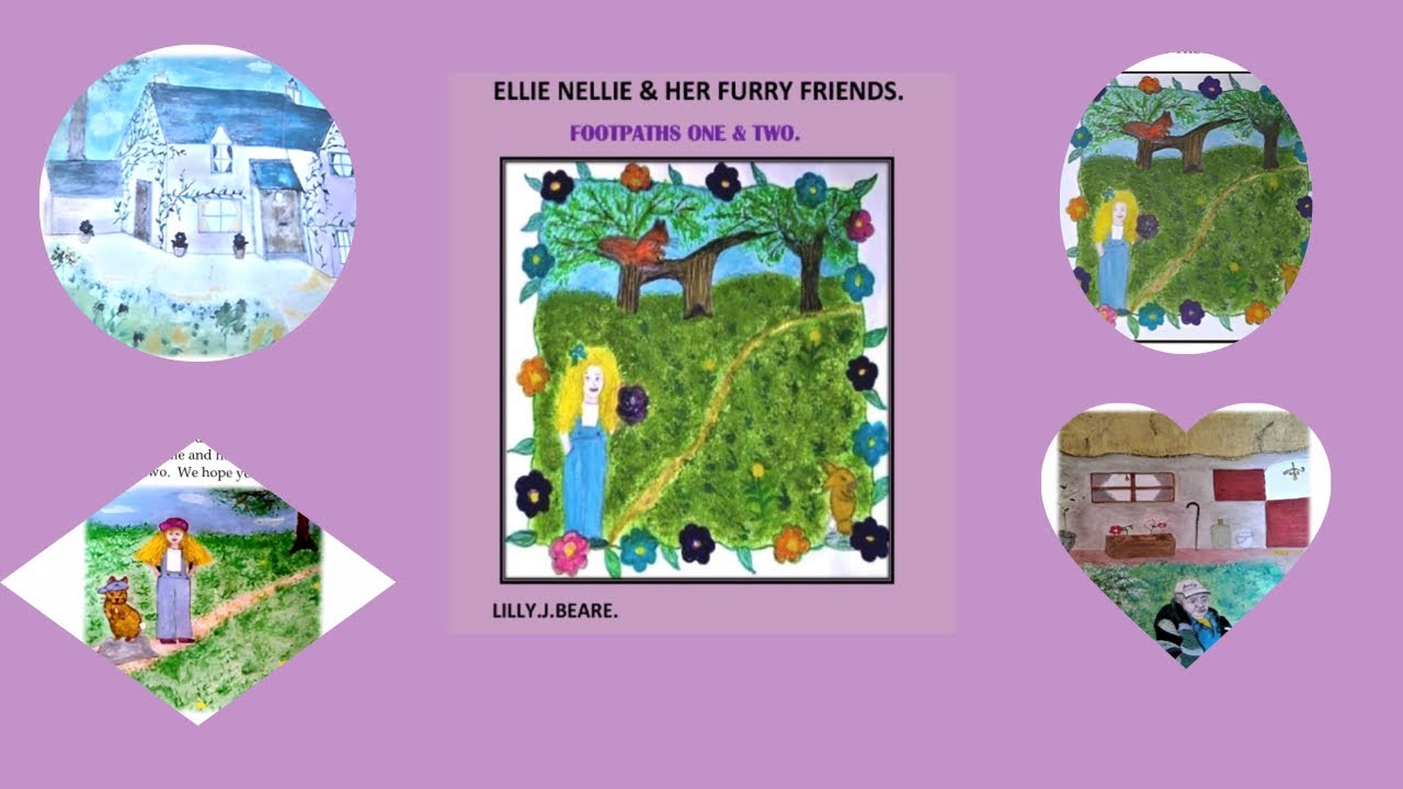ELLIE NELLIE AND HER FURRY FRIENDS. FOOTPATHS ONE AND TWO READ ALLOWED BY LILLY J. BEARE.