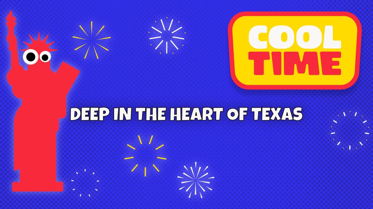 Deep In The Heart Of Texas (Visualizer) | Patriotic Songs for Kids🌟 | America | Visualizers