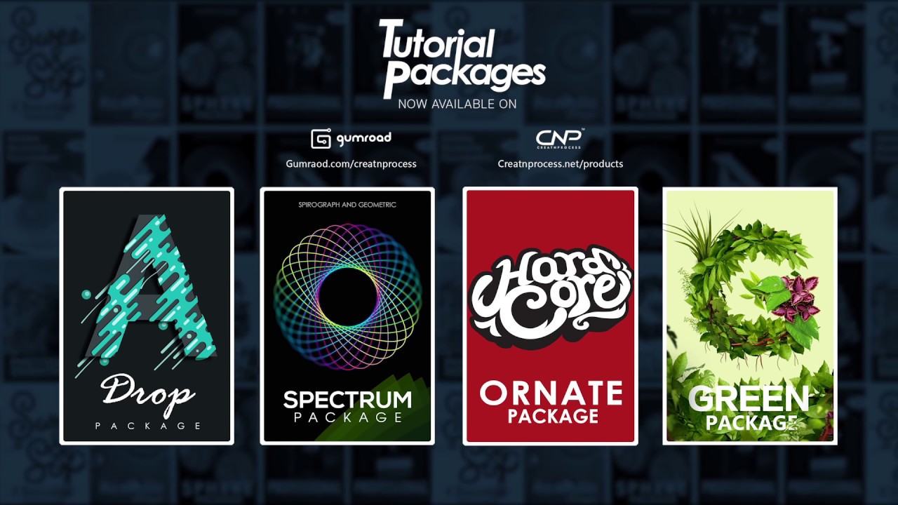 Tutorial Packages V1 Update | Green, Ornate, Spectrum, Drop