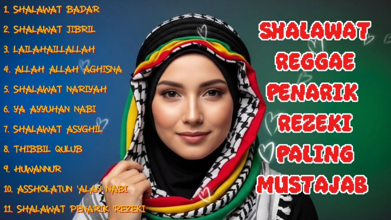 SHOLAWAT REGGAE FULL ALBUM PALING DICARI - PENYEJUK JIWA YANG HAUS KETENANGAN 🌊
