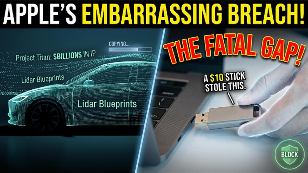 The Apple Trade Secret Theft: How a $10 USB Drive Cost Them Millions