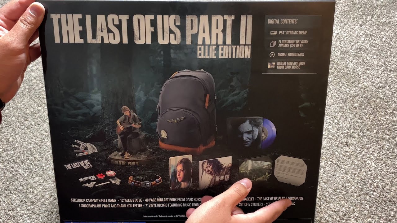 The Last of Us Part 2 Unboxing: Ellie Edition!