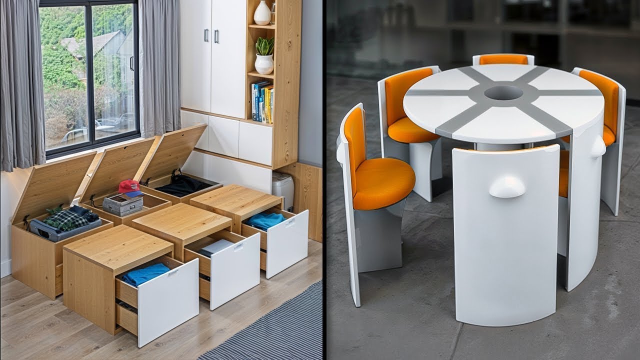 50 Ideas Fáciles para Ahorrar Espacio en Casa