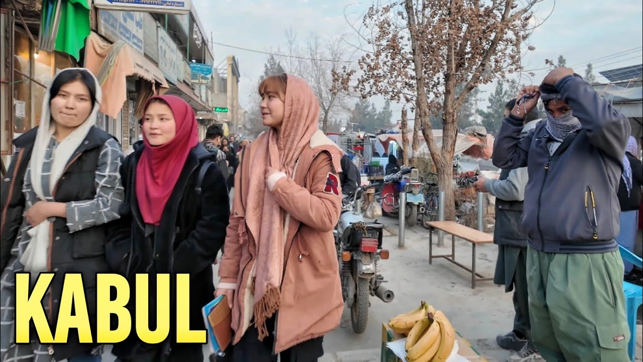 Kabul 4K Walking Tour | Unseen Daily Life in Afghanistan’s Capital 🇦🇫