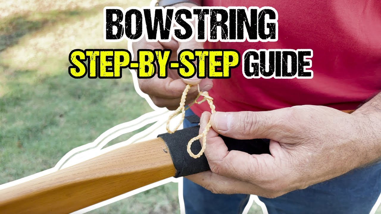 How To Make Your Own Bow String Step By Step!