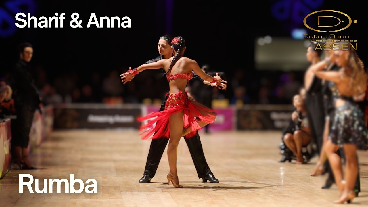 Sharif Merkhanov & Anna Dolgopolova - Rumba dance | Dutch Open 2024