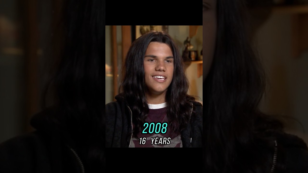 Taylor Lautner Through the Years #taylorlautner #evolution #movie #music #fyp