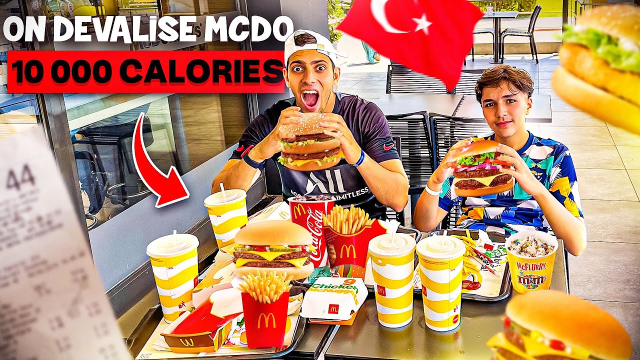 ON DÉVALISE TOUTE LA CARTE D'UN MCDO HALAL 🔥 ( c'est vraiment INCROYABLE)