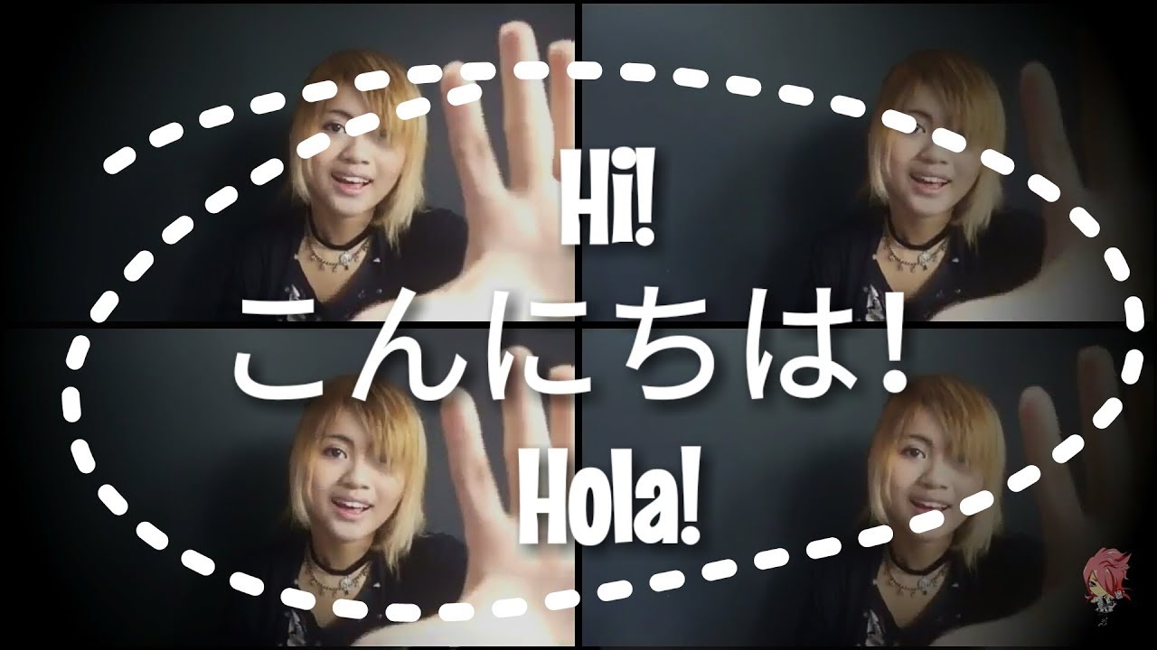Ithara first greeting video EVER! [BAHASA, japanese, Spanish]