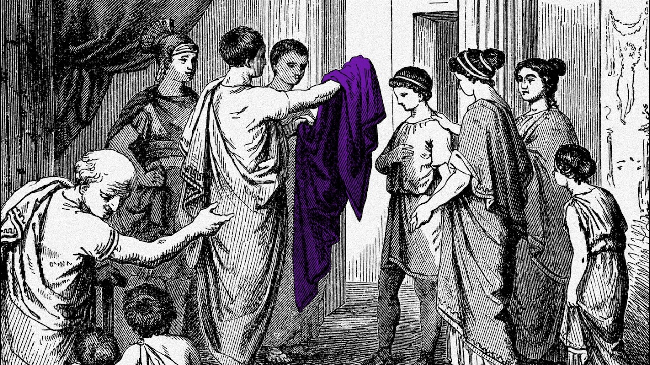How Expensive was Purple in Ancient Rome?