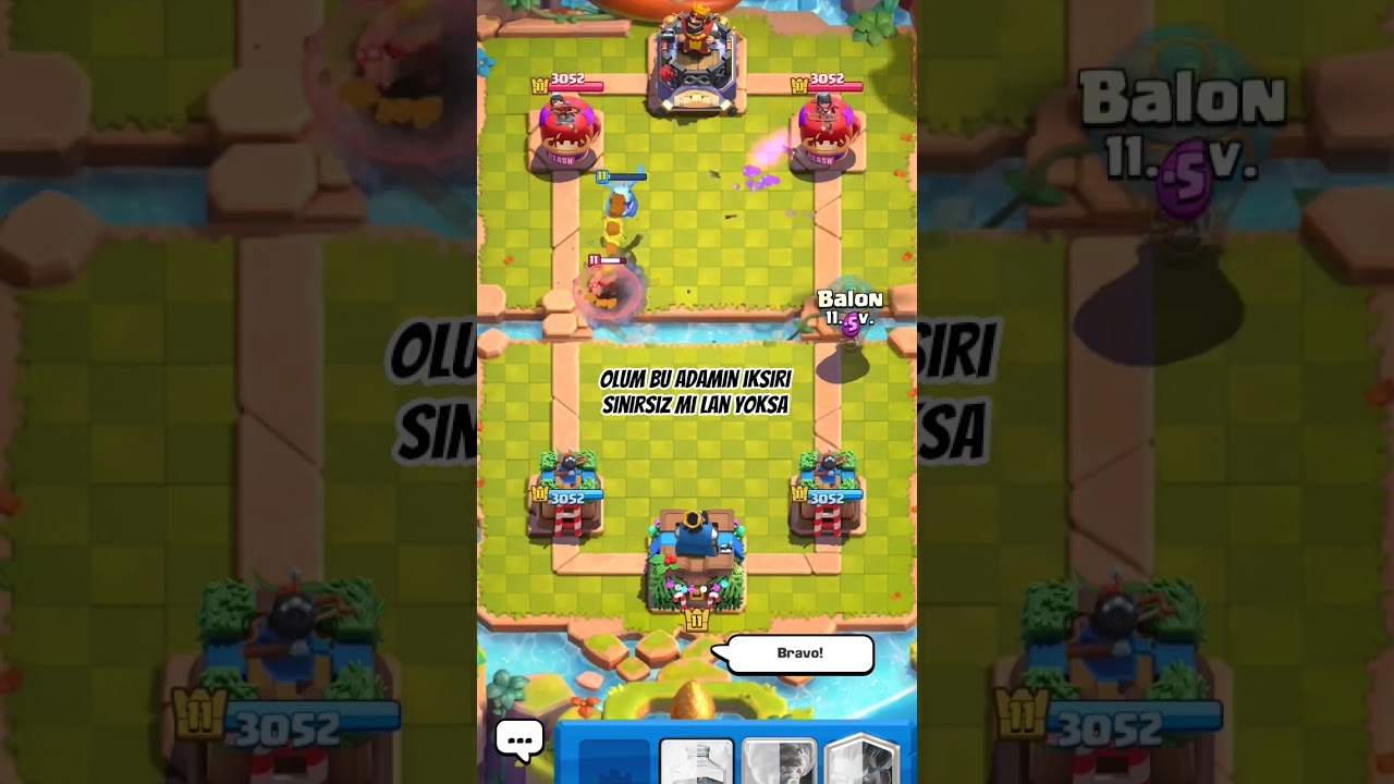RAKİP HİLE Mİ?! #clashroyale