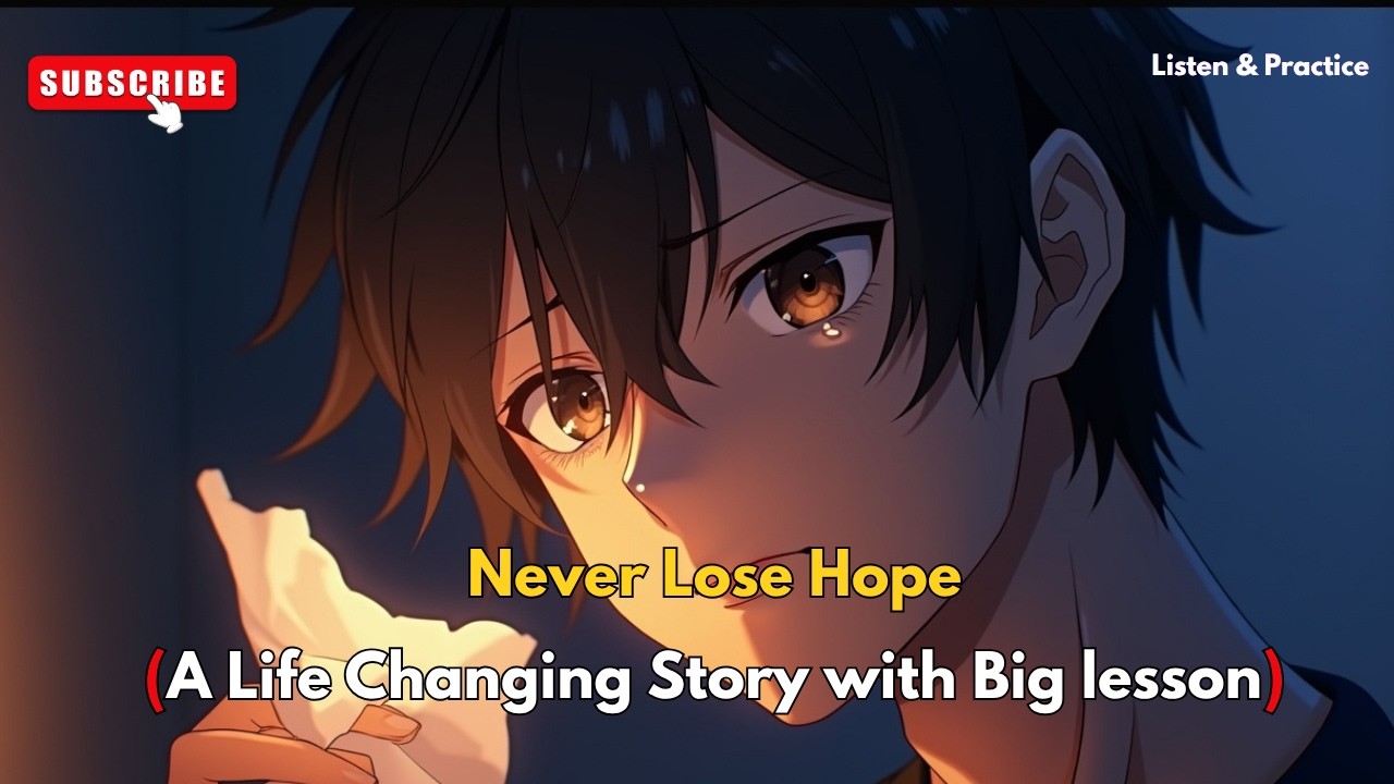 Never Lose Hope | Learn English Through Stories