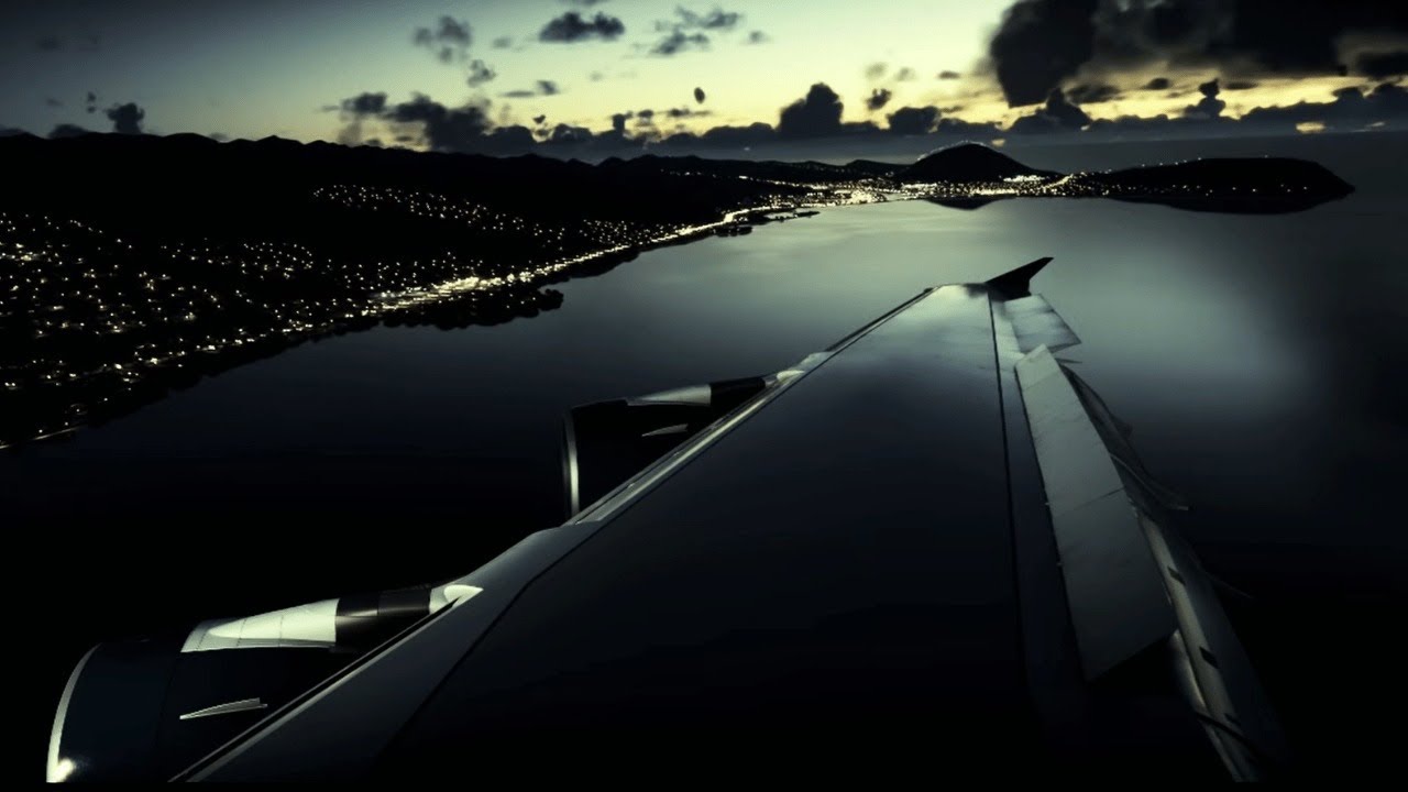 No One Else Is Awake ✈️ Los Angeles to Honolulu on the A380 | Airplane Sounds for Sleeping