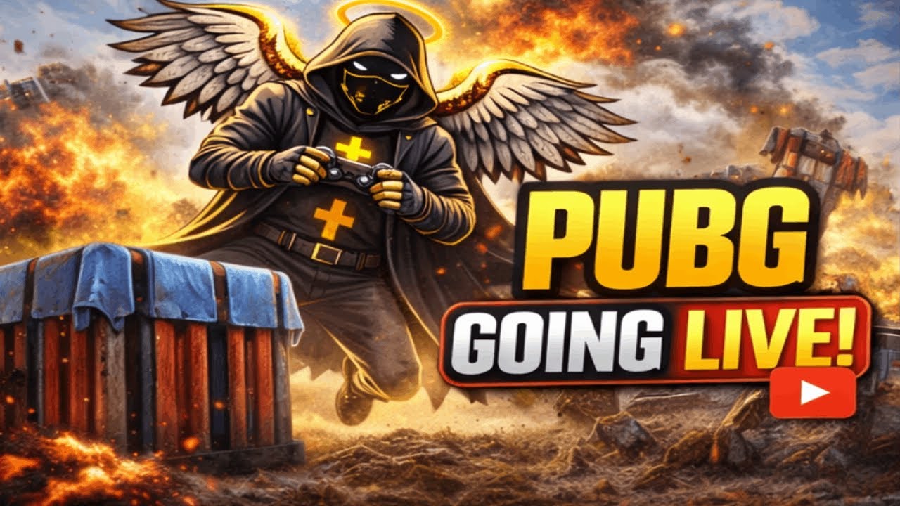 PUBG LIVE- 🔥 Faith Over Fear — Push the Fight! | Isaiah 41:10