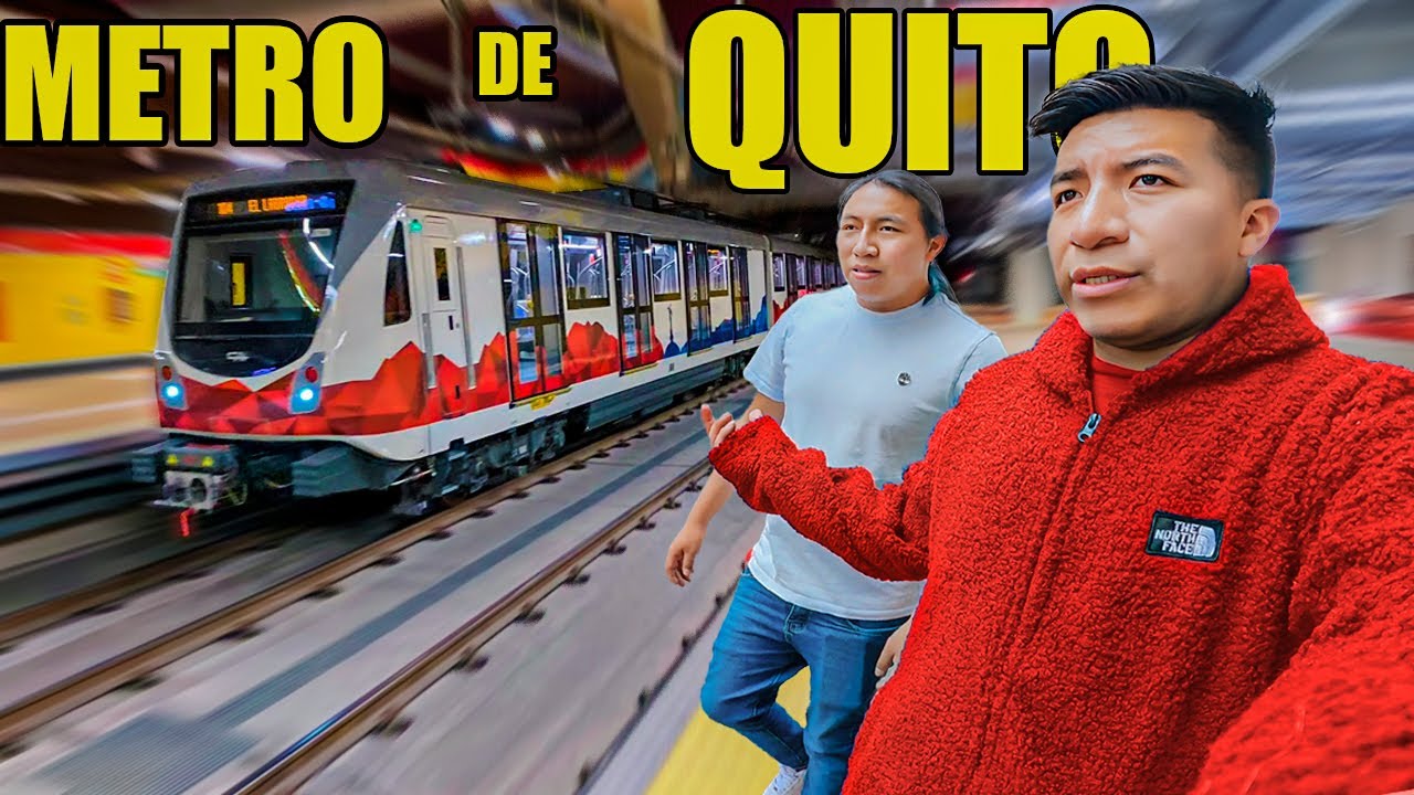 PROBAMOS el METRO de QUITO &iquest;Ser&aacute; tan r&aacute;pido como dicen? | FERNANDO OTAVALO