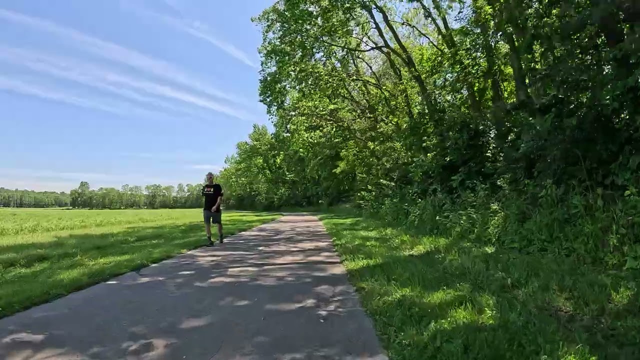 The Wabash River Trail, with connections to the Wabash Riverwalk and Paradise Spring