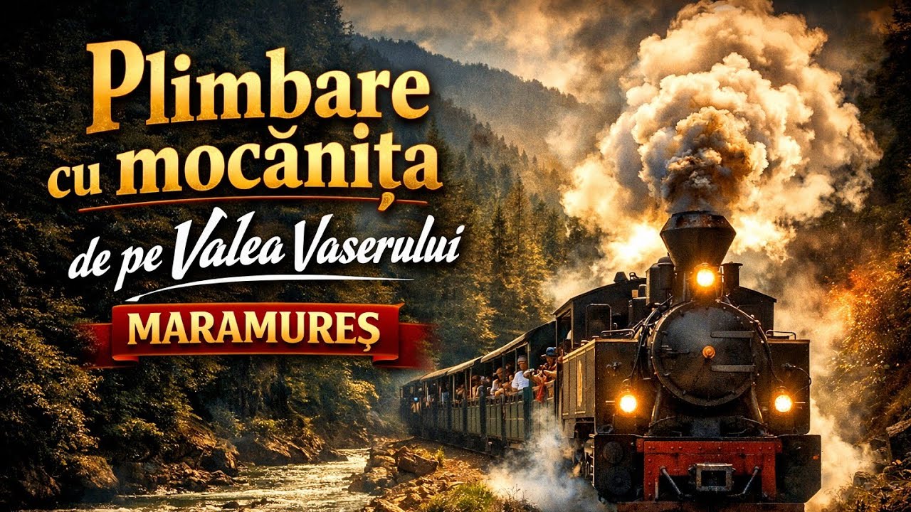  Mocănița de pe valea Vaserului #maramures 
