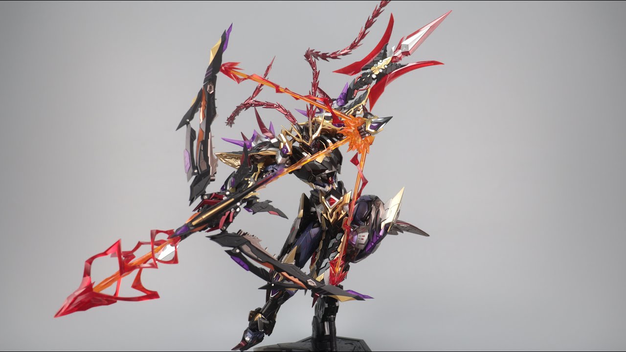 【型模玩赏】摩动核MOTOR NUCLEAR MNQ - 05 吕布Lu Bu（metal frame）