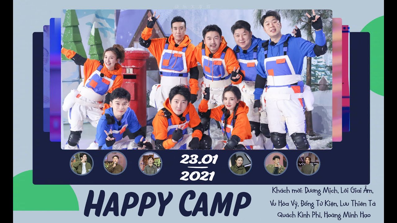 【Vietsub】Happy Camp 23/01|Dương Mịch,Lôi Giai Âm,Vu Hoà Vỹ,Đổng Tử Kiện, Lưu Thiên Tá,Quách Kính Phi