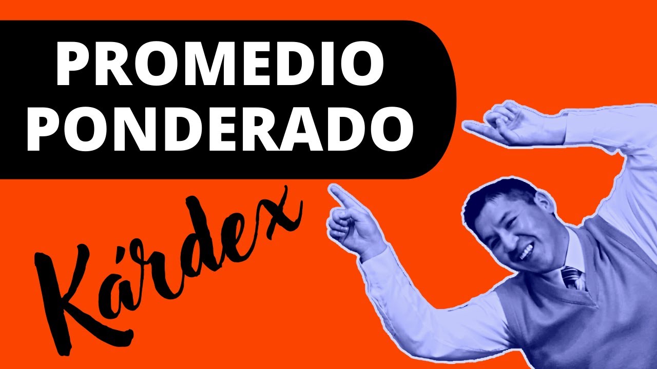 🔴 KÁRDEX método PROMEDIO PONDERADO y su ASIENTO CONTABLE | Cálculo del costo de ventas. PASO a PASO.
