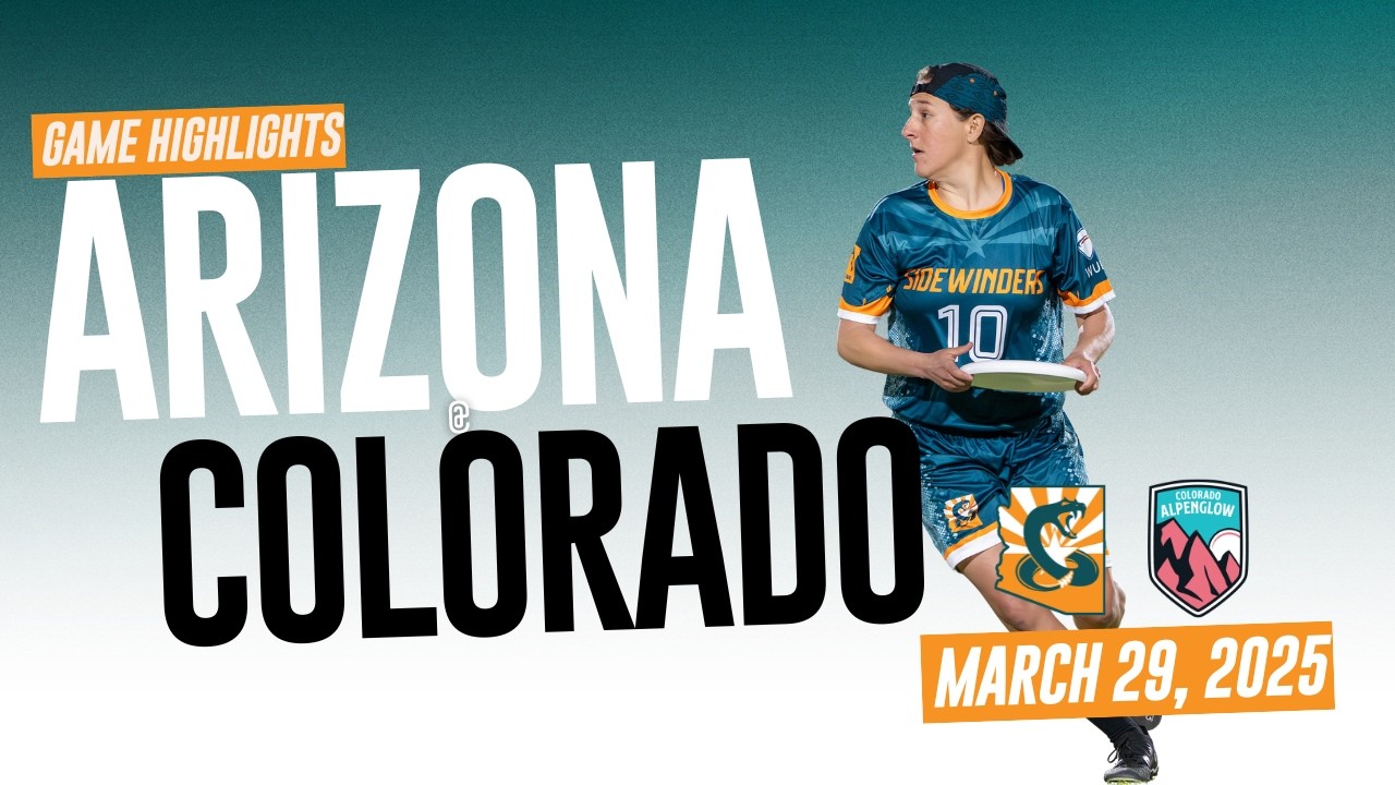 Arizona Sidewinders @ Colorado Alpenglow | Game Highlights | WUL Week 4 | April 12, 2025