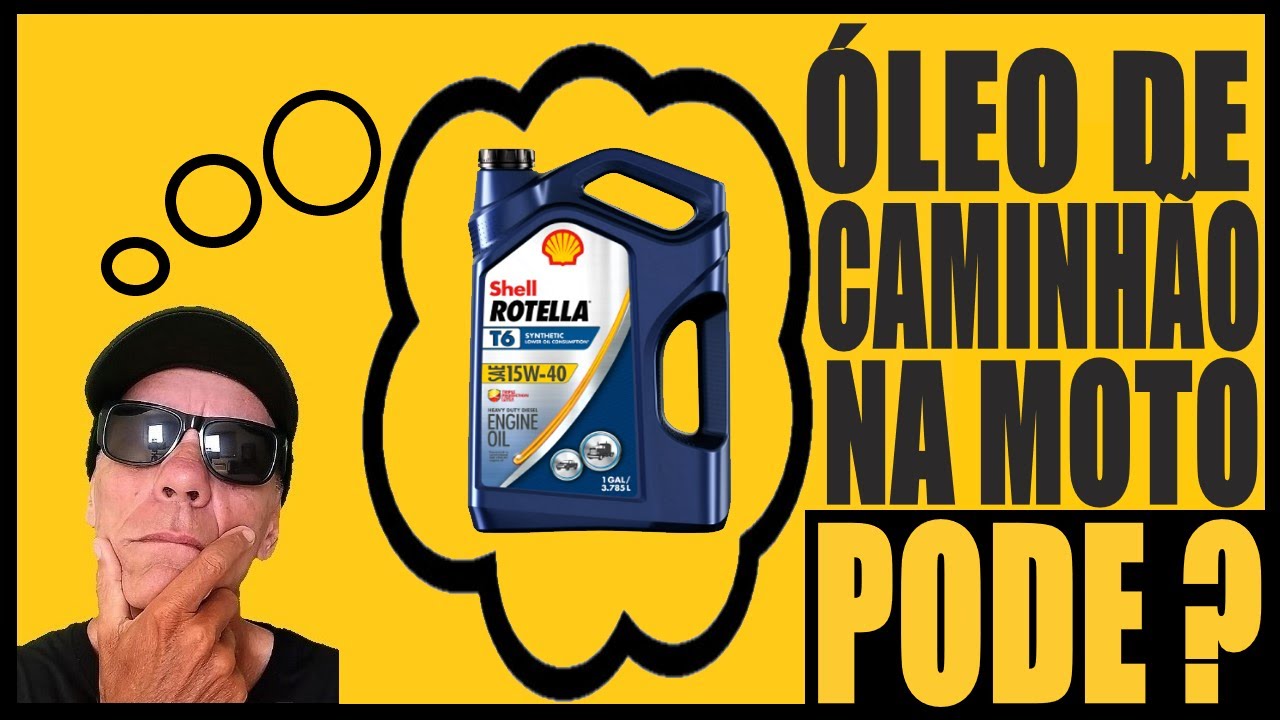 Pode colocar óleo de caminhão em moto ?