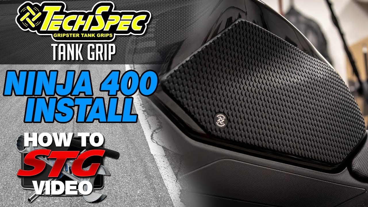 Установка ручки на бак Kawasaki Ninja 400 Techspec 2018-2023 | Экипировка для трековых гоночных м...