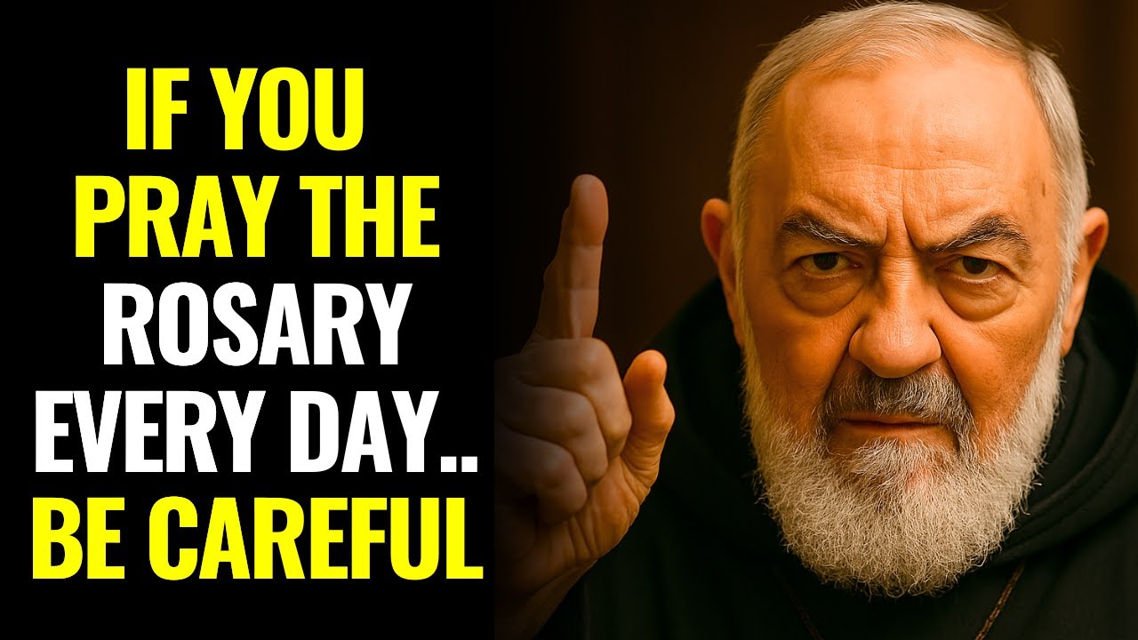 ⚠️ Padre Pio Revealed: What Happens When You Pray the Rosary Every Day