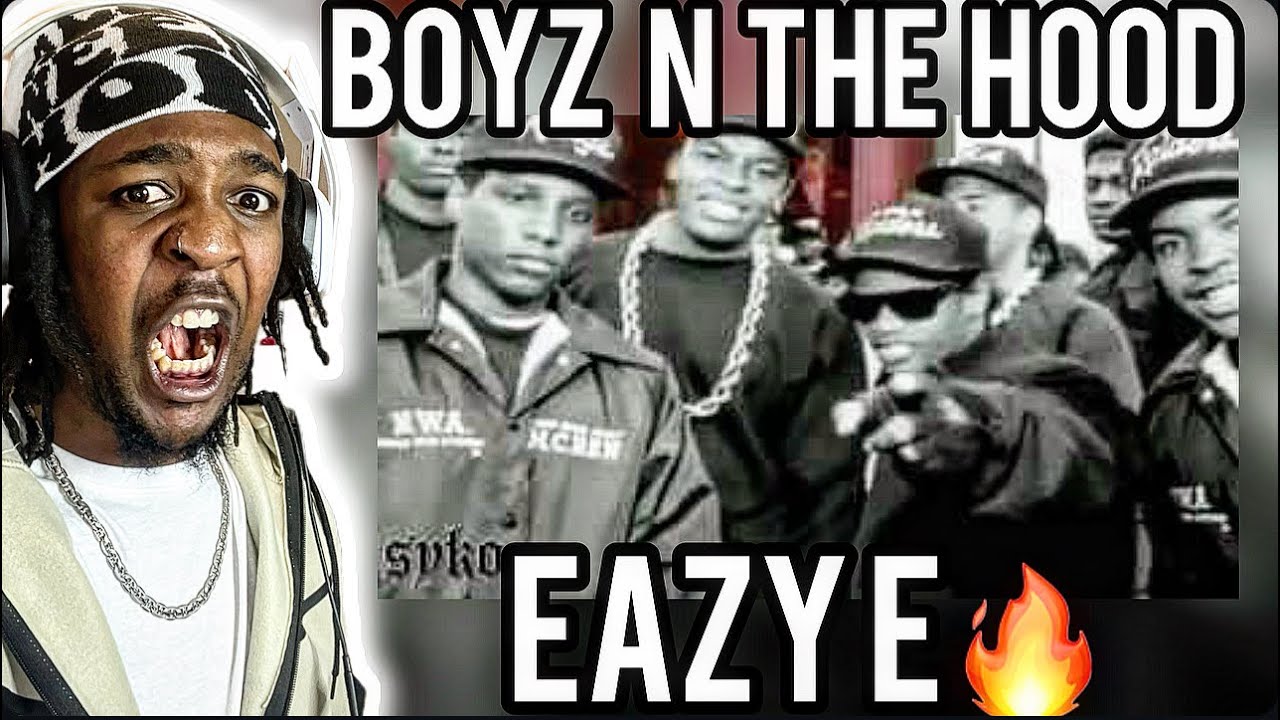 FIRST TIME HEARING Eazy E - Boyz N the Hood (Music Video) (REACTION)