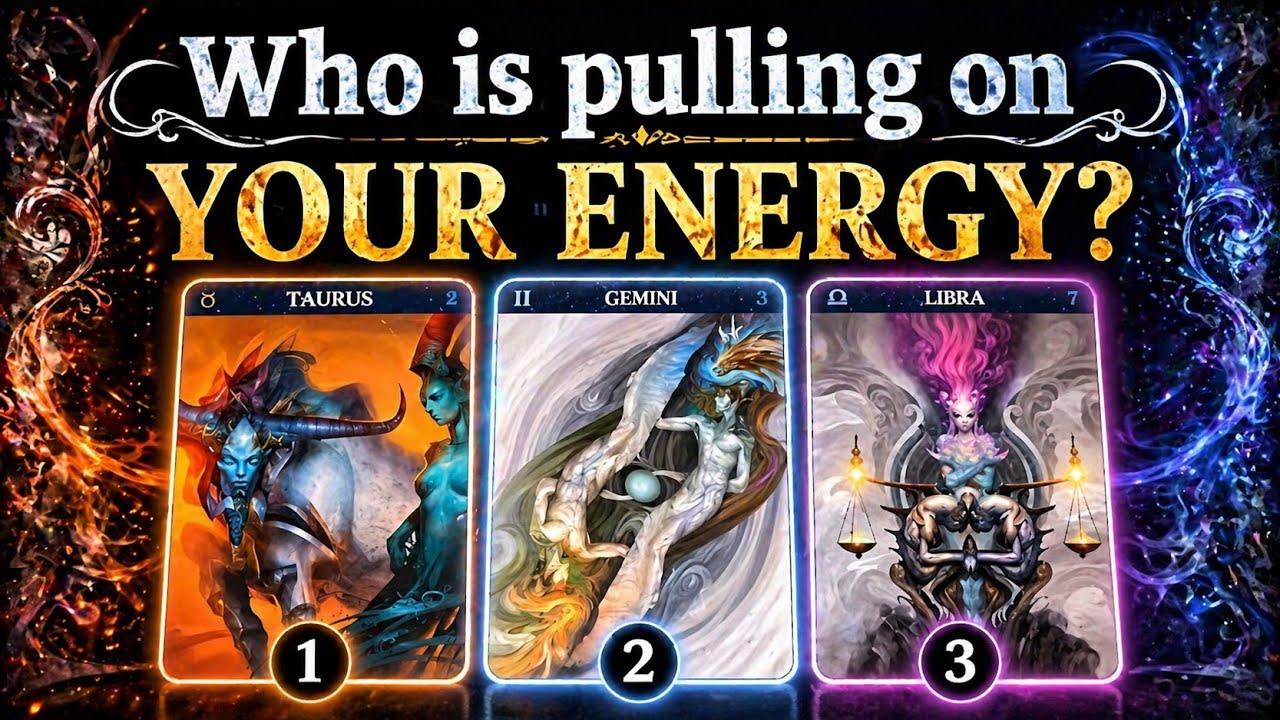 🔮 WHO IS CURRENTLY PULLING ON YOUR ENERGY? 🔮 pick a card tarot ✨️ timeless 