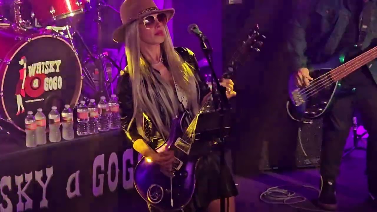 Orianthi and Joe Bonamassa. Whisky a Go Go May 18 2024. First Time Blues. #iamorianthi @iamorianthi
