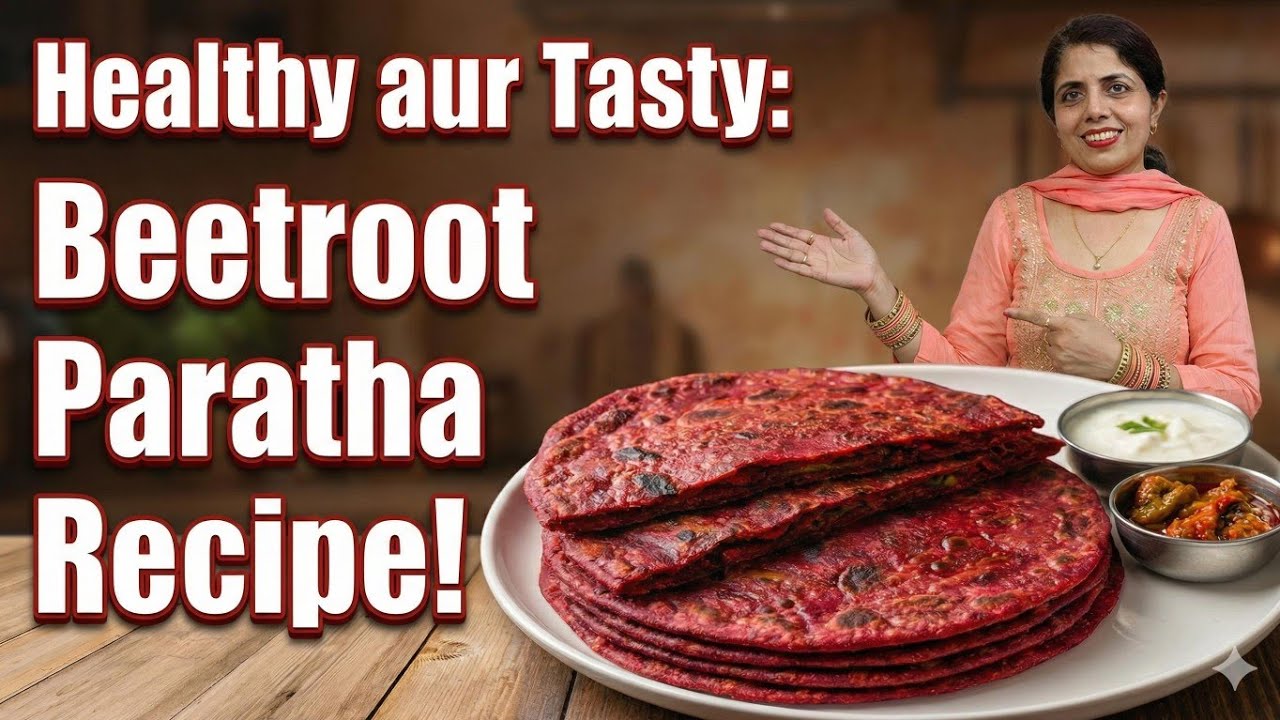 Beetroot Paratha: The Tastiest Way to Eat Your Veggies!