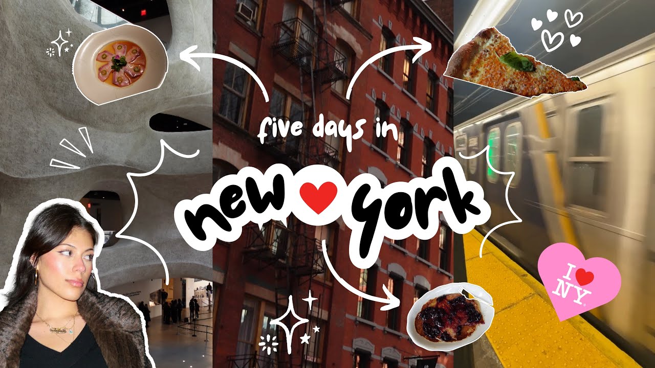new york travel diaries | where to eat & shop ⭐️
