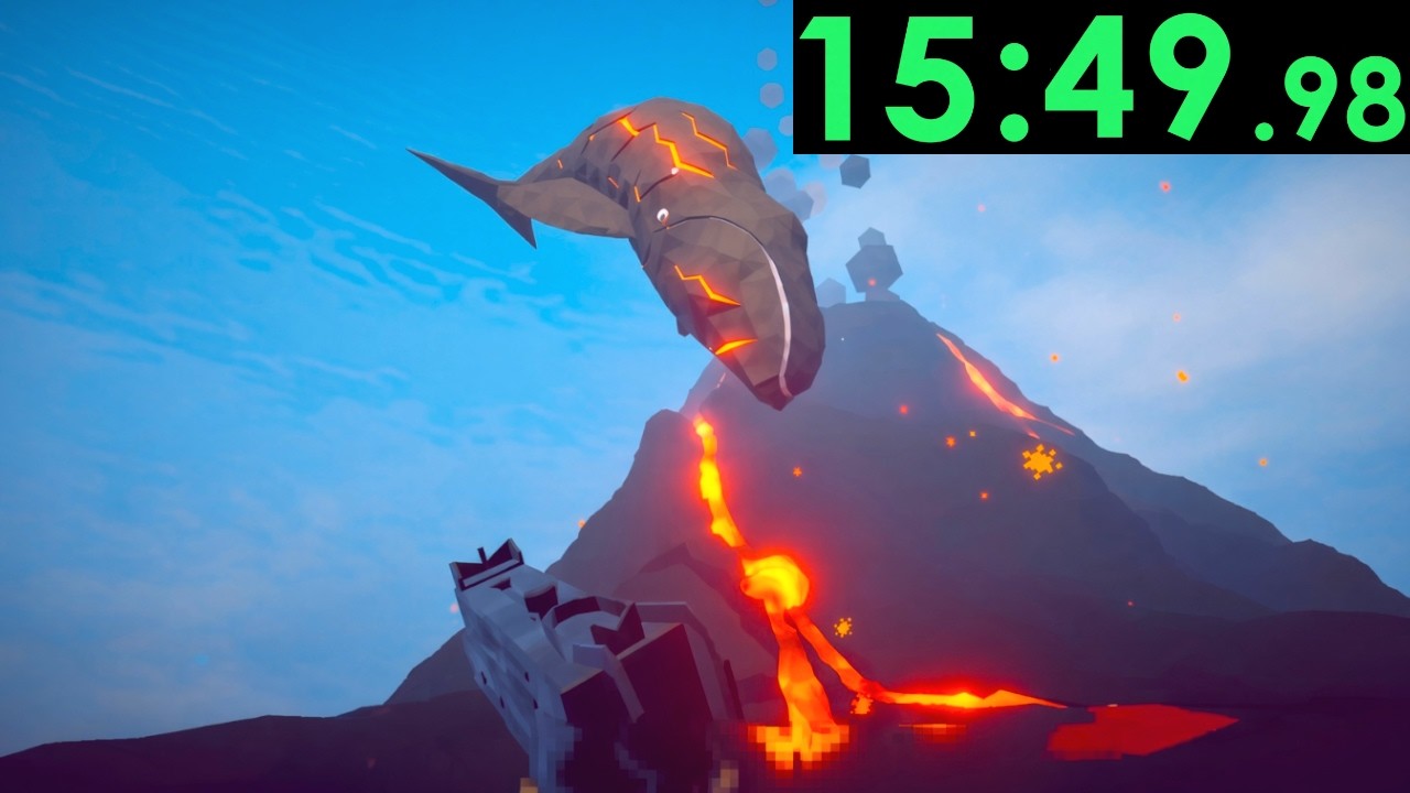 How To Fish 100% Speedrun (15:49) (New Skips)